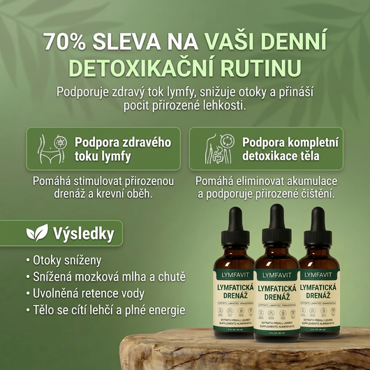 Lymfavit - Lymfatická drenáž